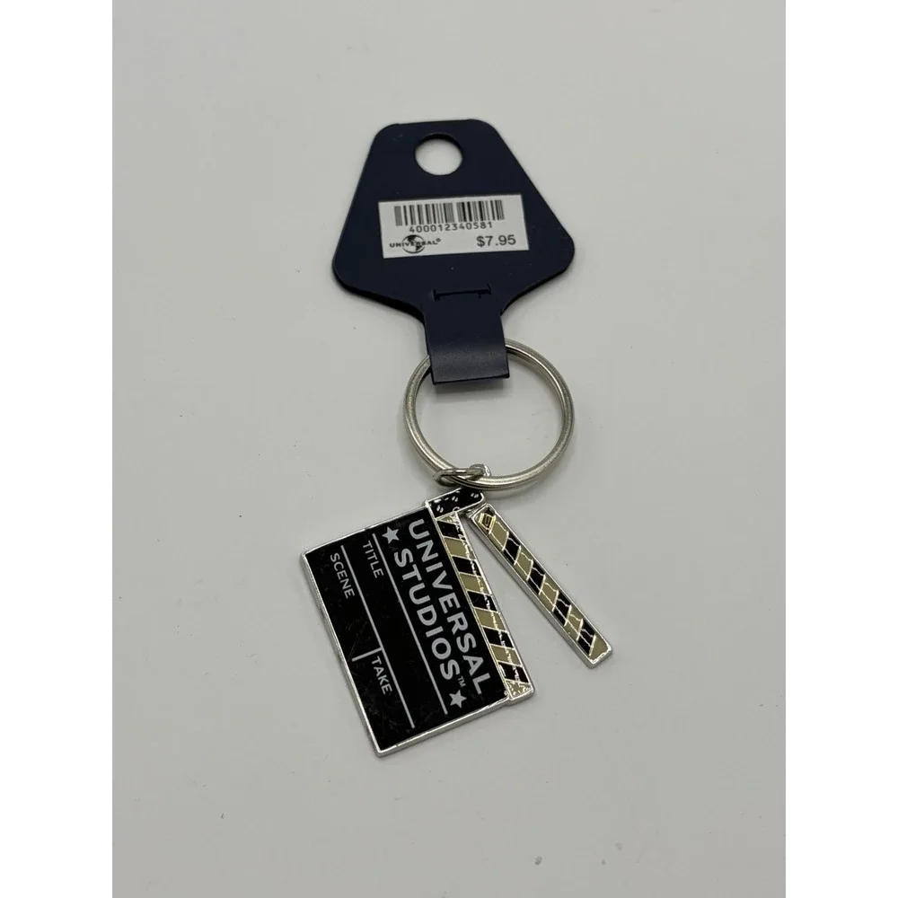 Clapperboard Keyring Movie Gift 1990s Style Universal‎ Studios New